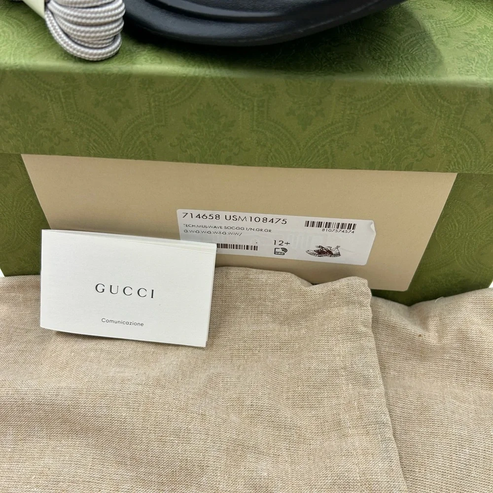 Men's Gucci interlocking G run trainer size 12.5 made in Italy - Picture 5 of 12